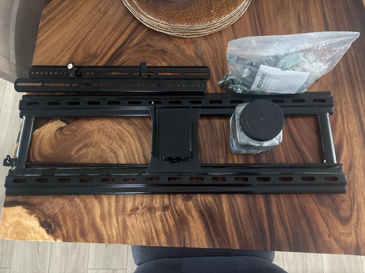 TV stand with Black TV Mount with Hardware - photo 4