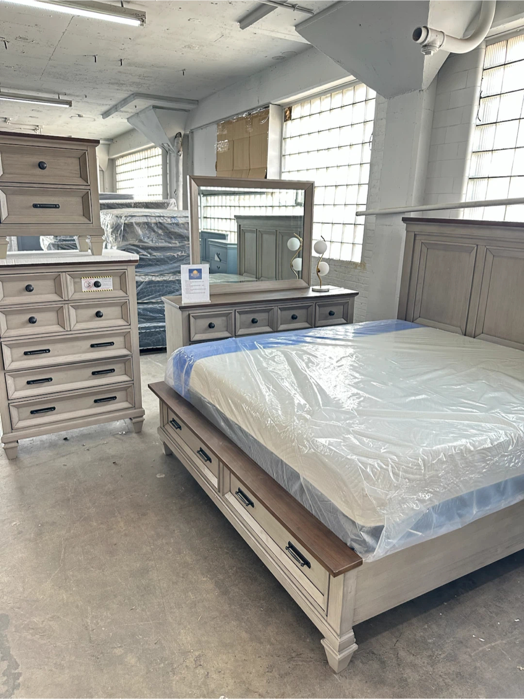 Beautiful wooden bedroom set