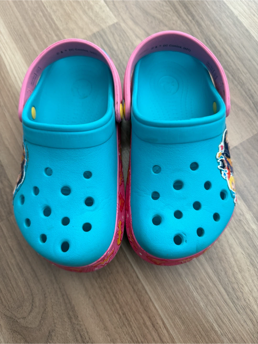 Kids' Crocs Size J1 - DC Comics Superheroes - photo 2