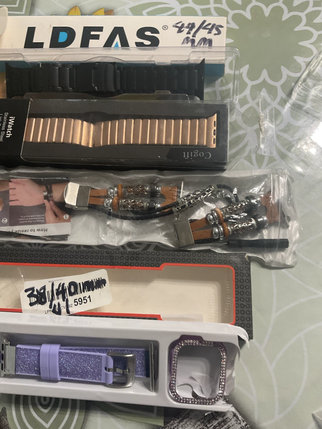 Assorted Apple Watch Bands Case25 each - photo 5