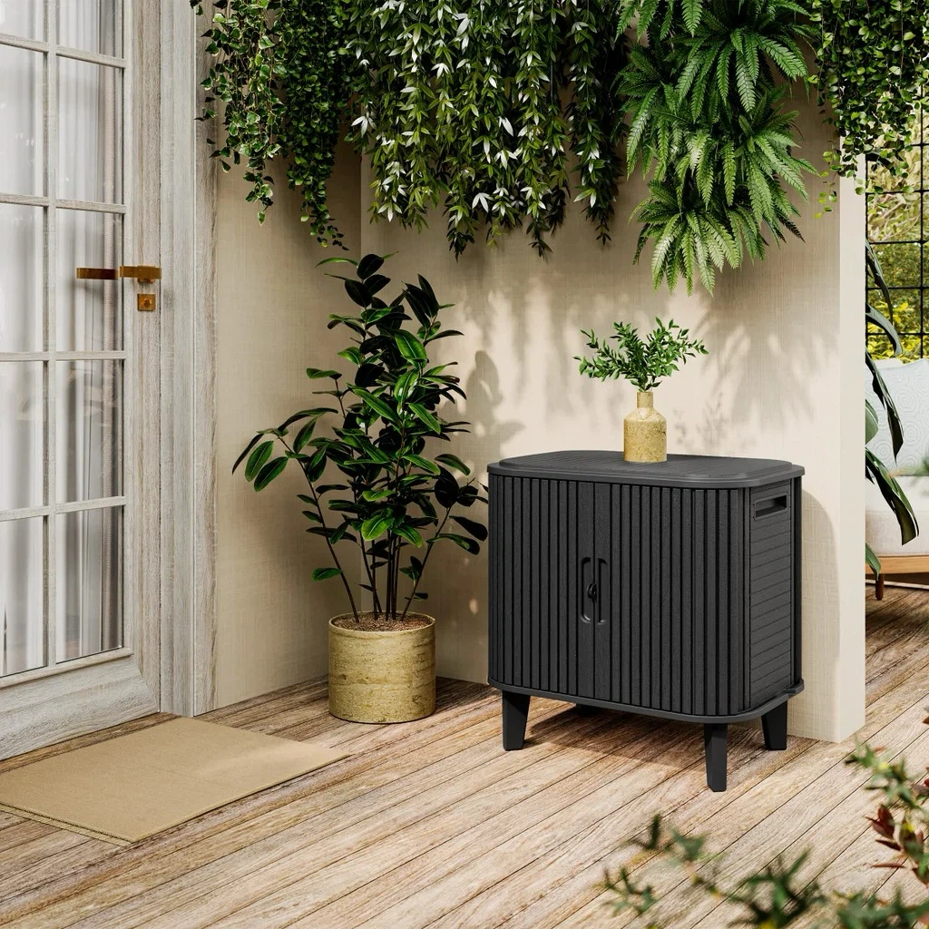 Keter 30G Cube Deck Storage Box for Garden