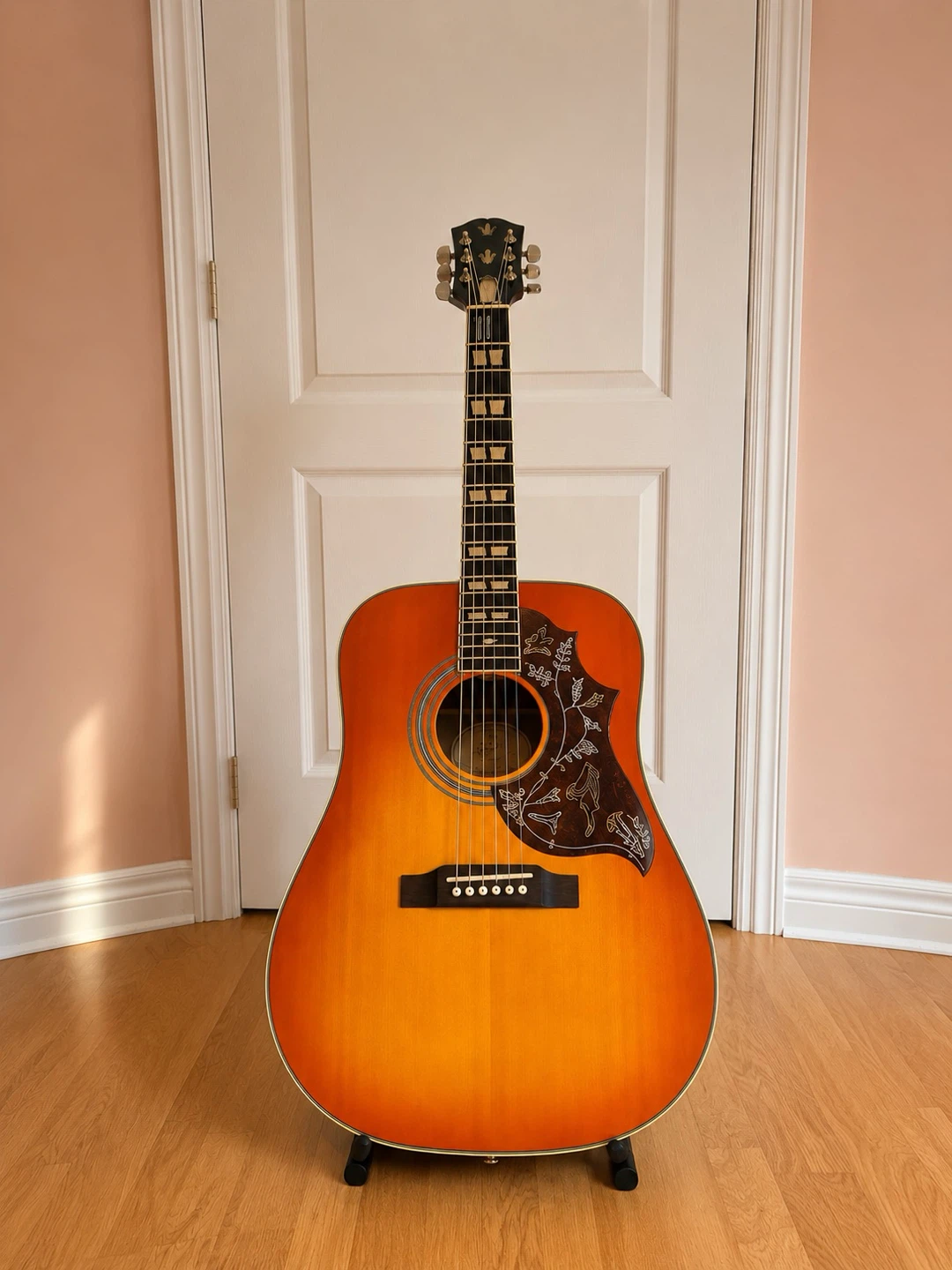 Epiphone Hummingbird Pro/FC with built-in electronics