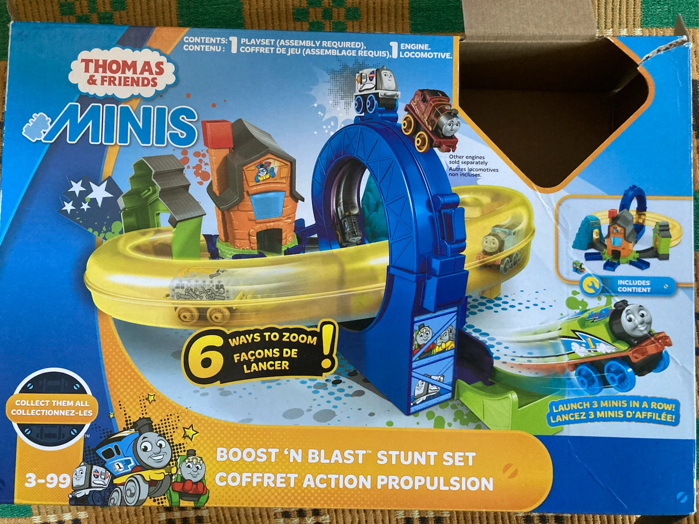 Thomas & Friends MINIS Boost 'n Blast Stunt Set - photo 2