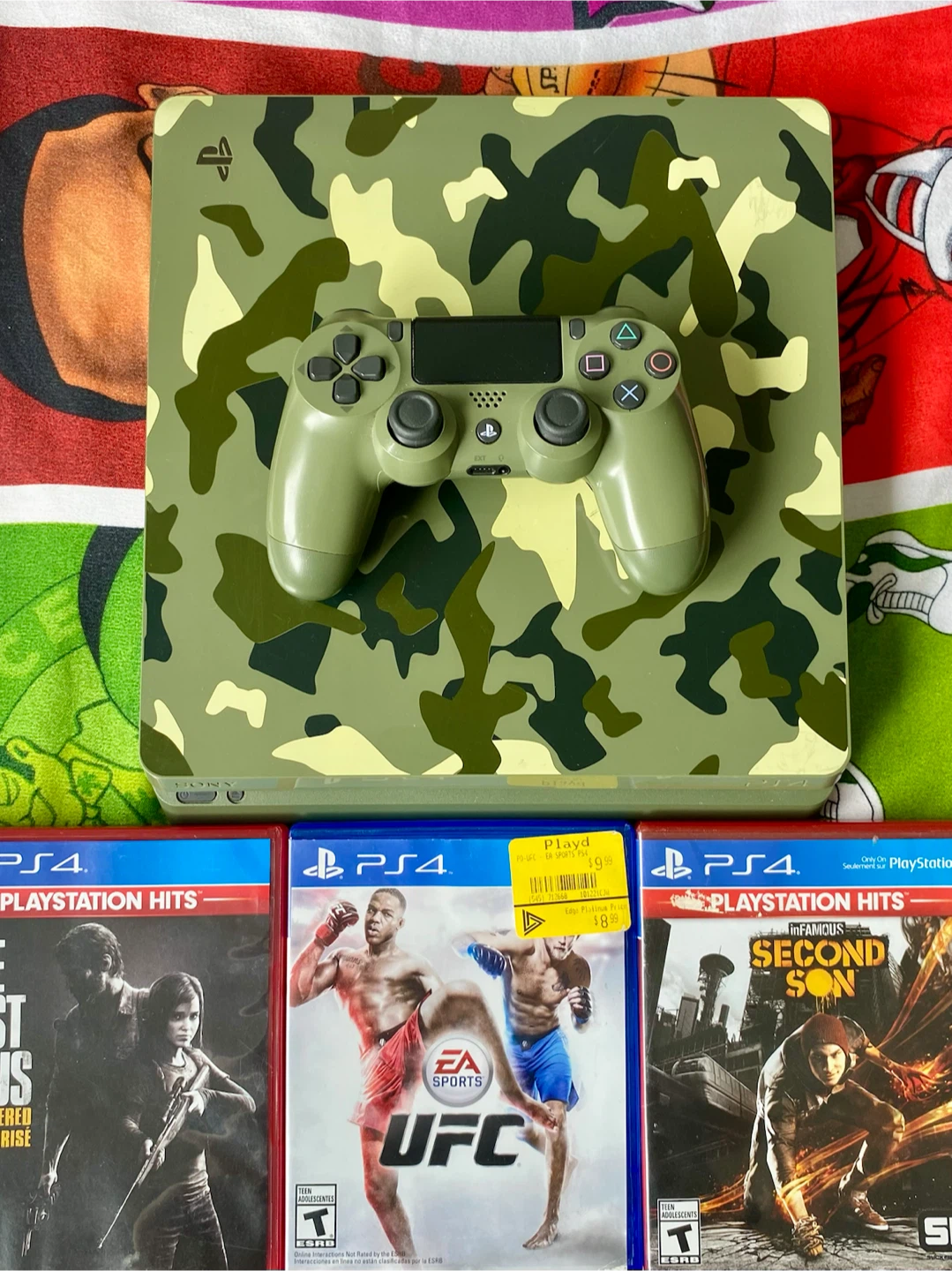 PlayStation 4 Camo Edition Console with Controller