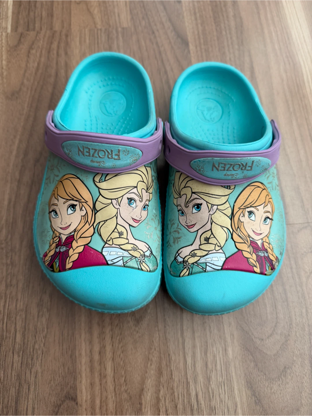Kids' Frozen Crocs Size J1