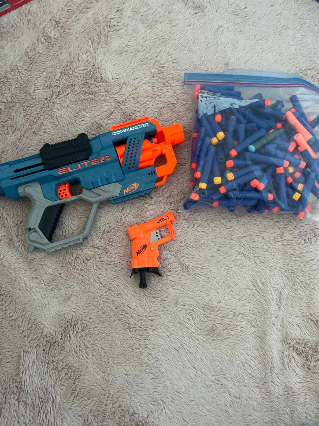 Nerf Elite 2.0 Commander & Jolt Blasters with Darts