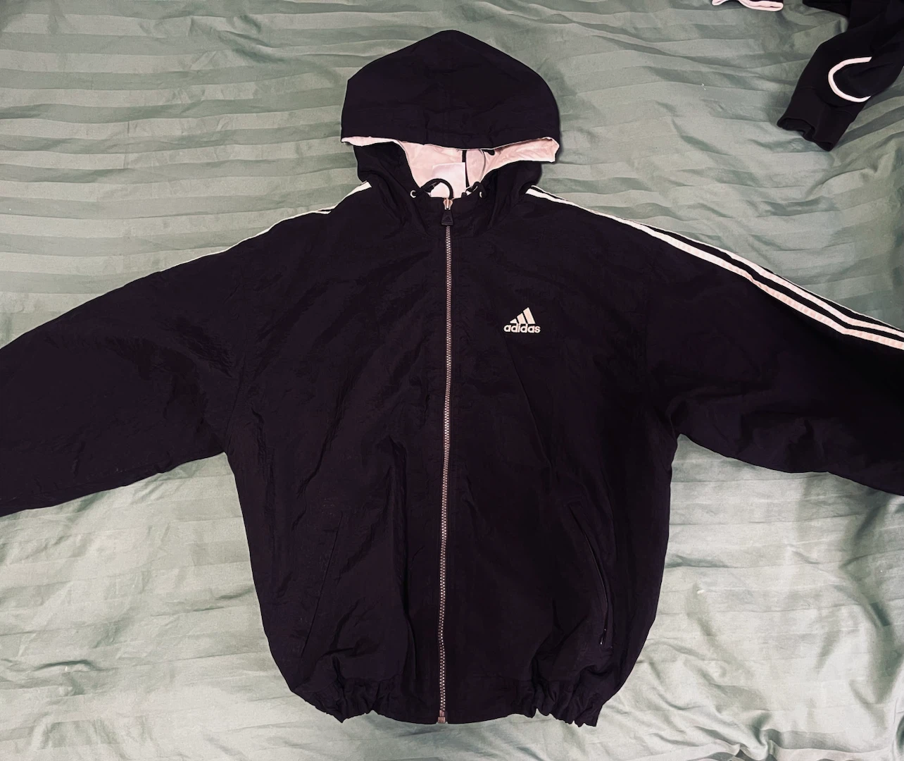 Adidas Hooded Jacket - Size L
