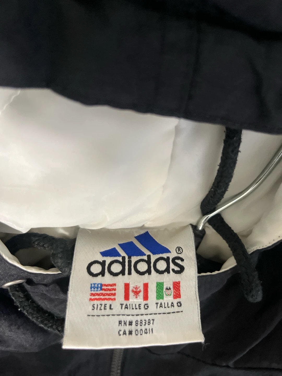Adidas Hooded Jacket - Size L - photo 2
