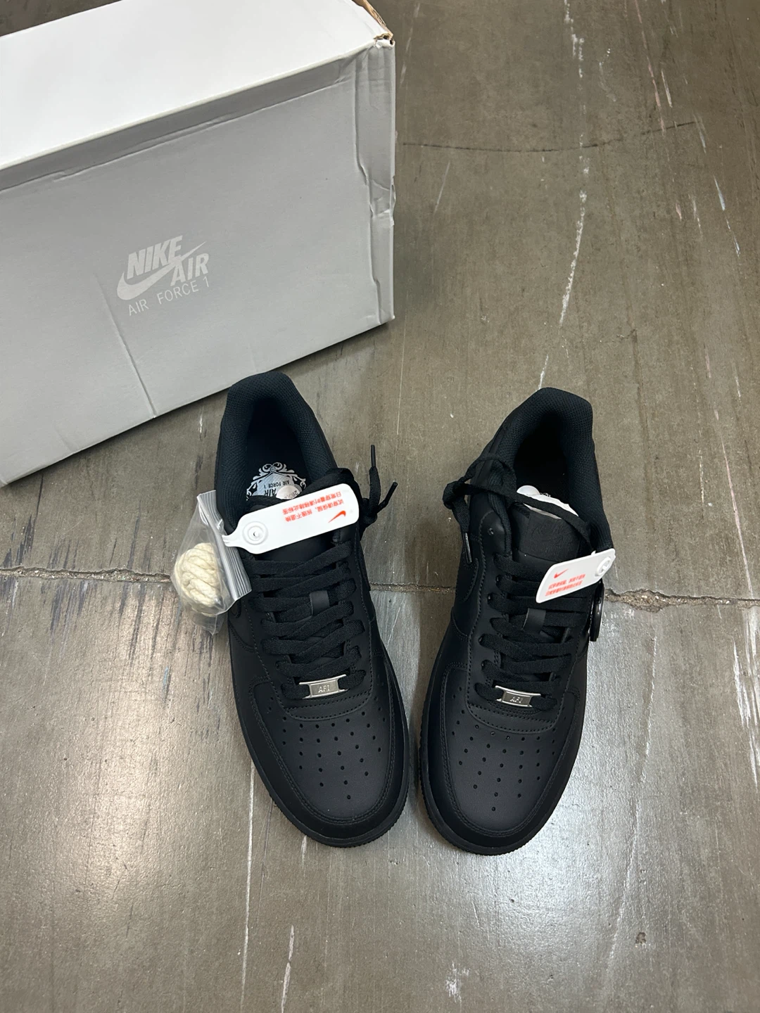 Nike Air Force 1 Black Men's Shoes