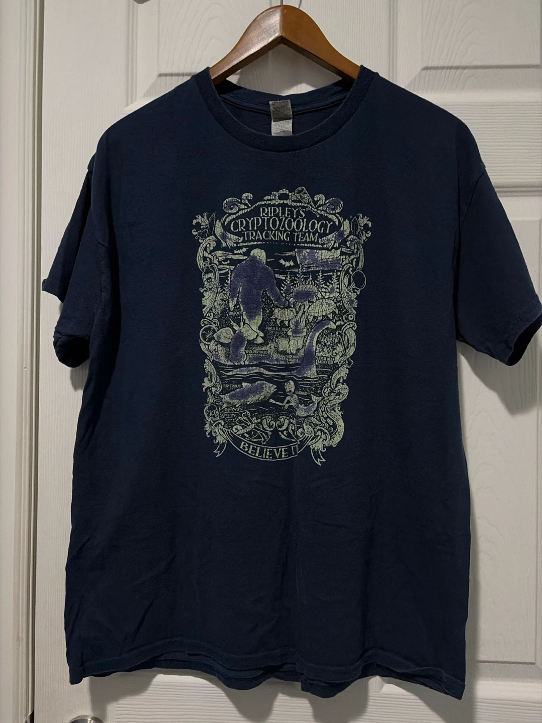 Cryptozoology T-Shirt. “Glows in the dark”
