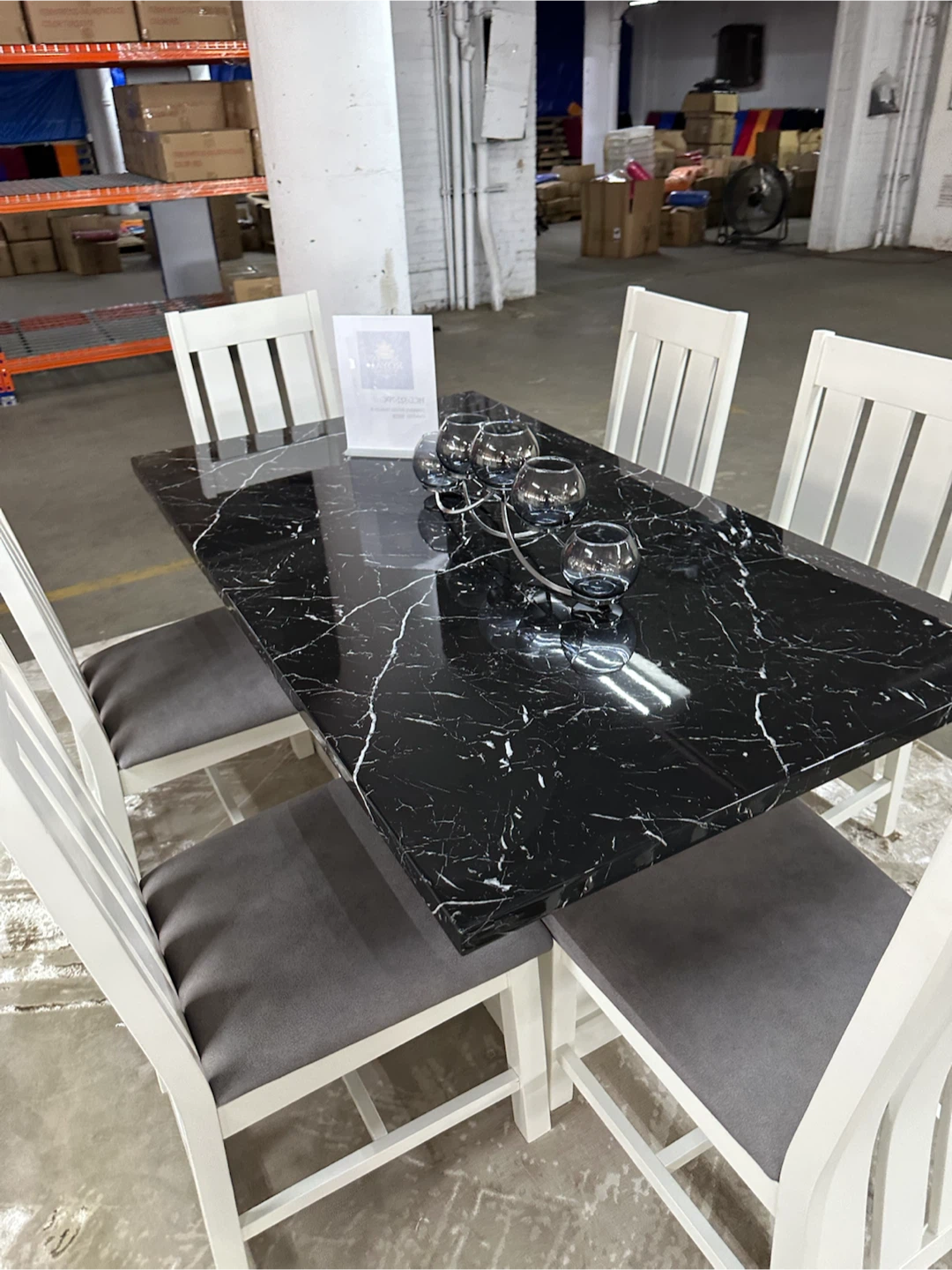 Dining table & 6 chairs - photo 3