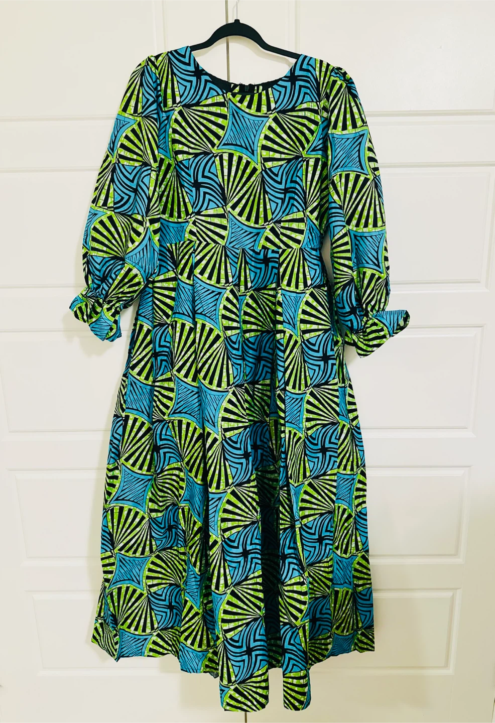 Ankara Print Maxi Dress