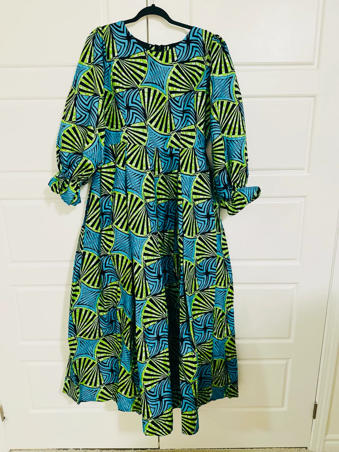Ankara Print Maxi Dress - photo 2