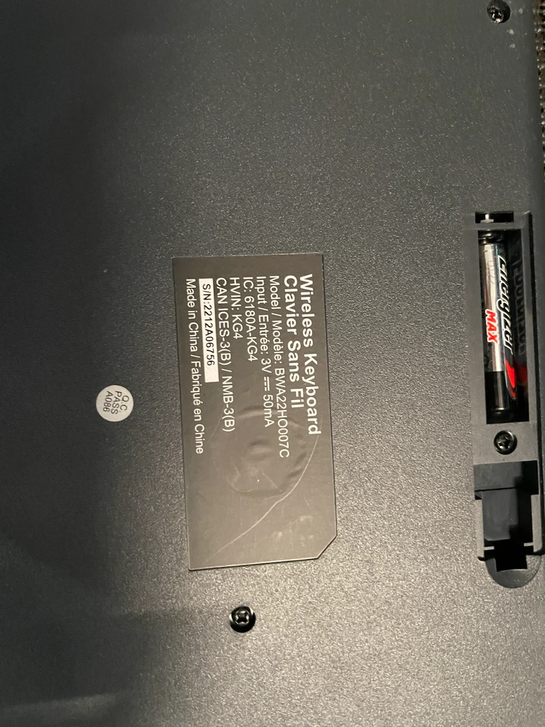 Blackweb Wireless Keyboard - photo 4