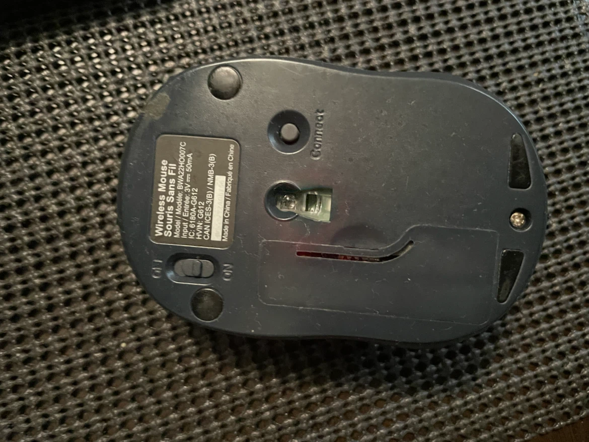 Dark Grey Wireless Mouse - photo 2