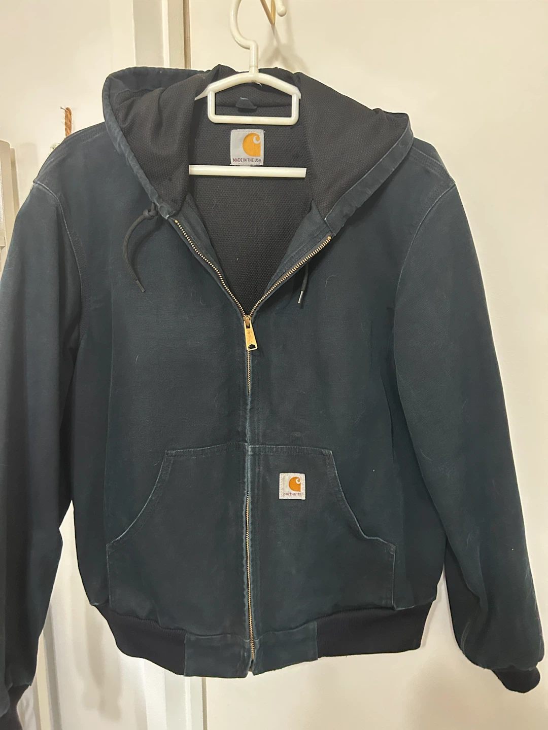 Carhartt Black Hooded Jacket