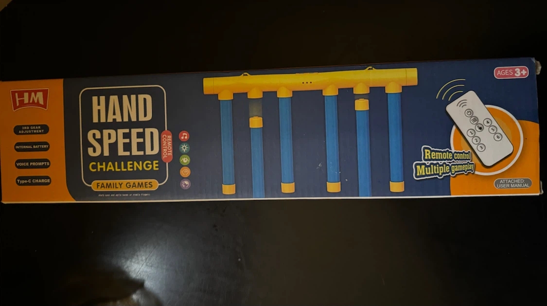 HM Hand Speed Challenge Family Game with Remote Control