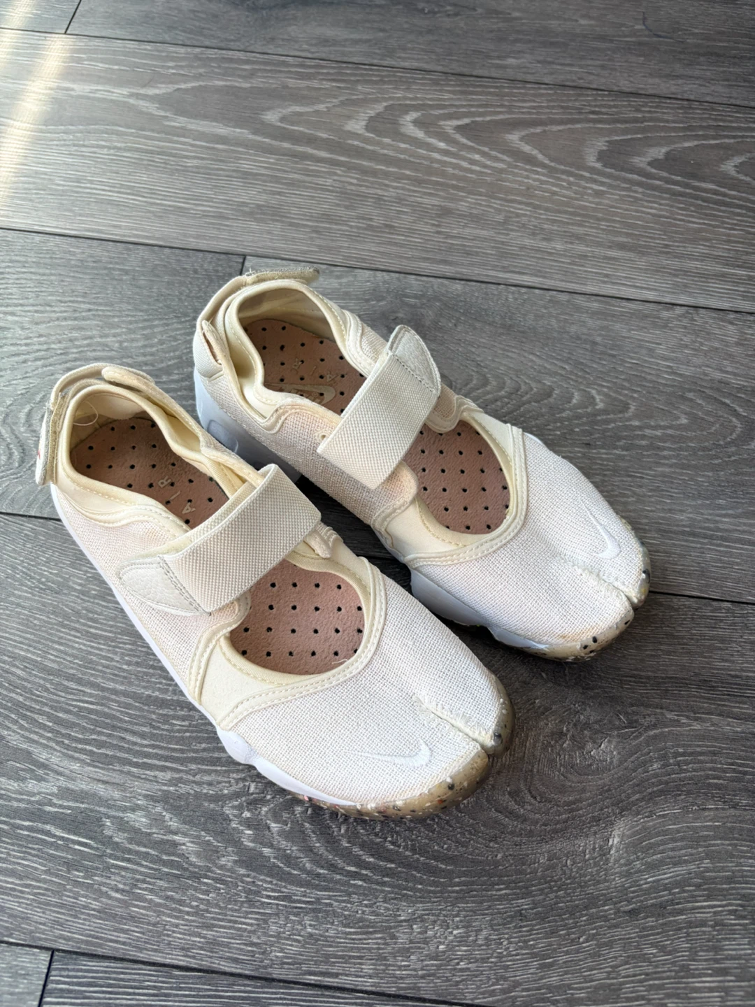 Nike Air Rift Split Toe Sneakers Summit White