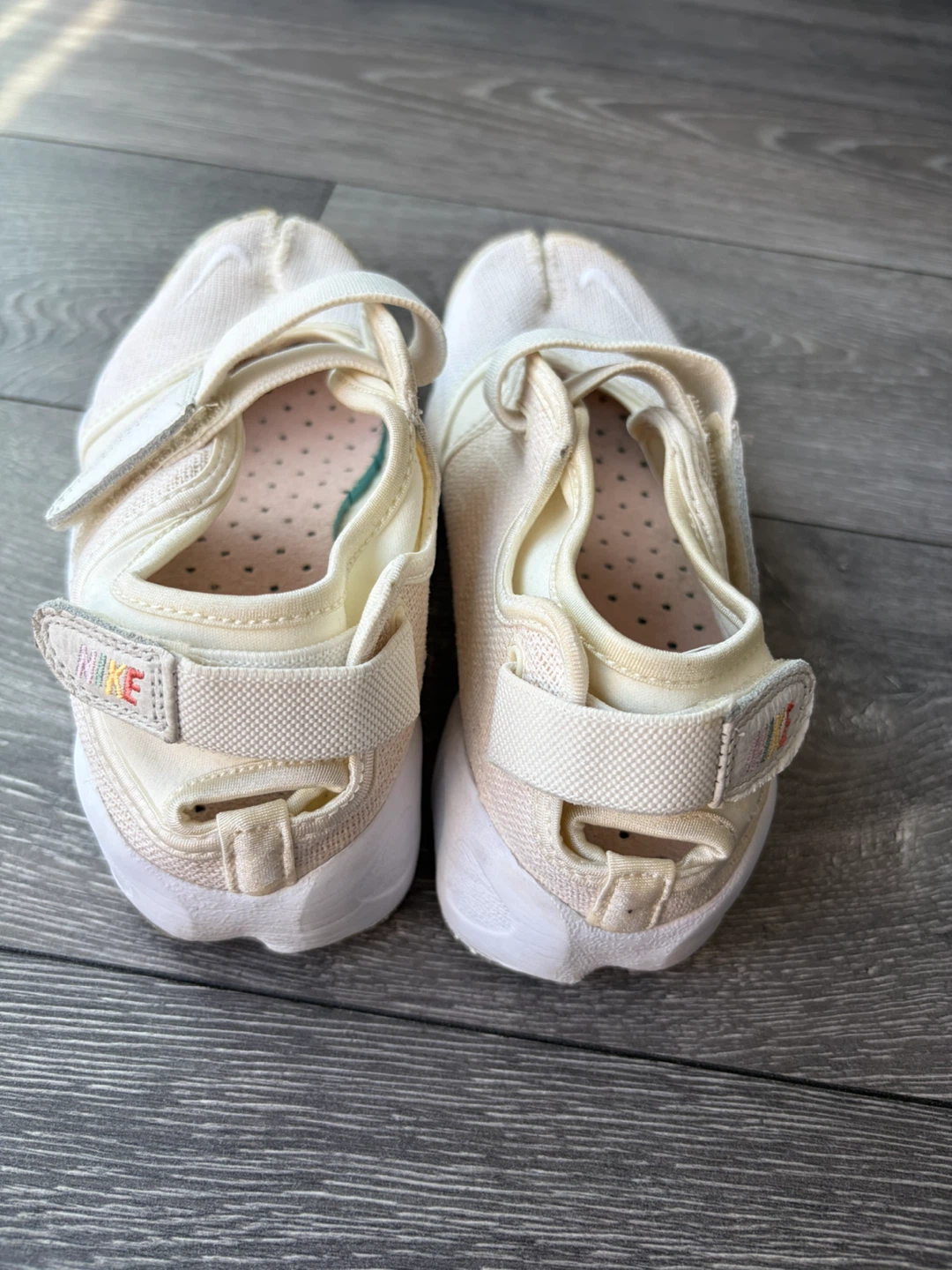 Nike Air Rift Split Toe Sneakers Summit White - photo 3