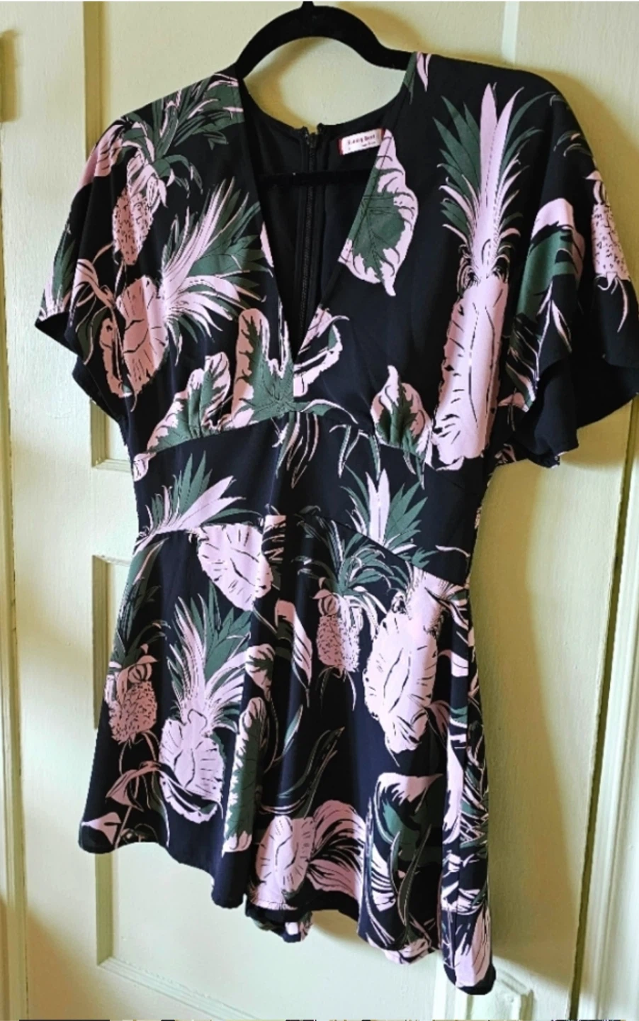 Sunday Best Tropical Print Romper Size 2