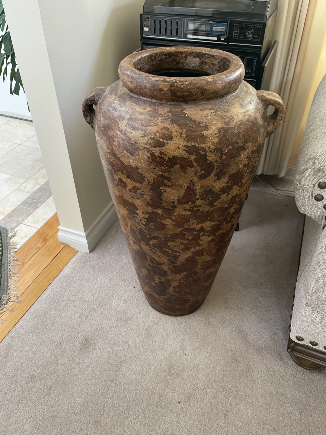 Large Decorative Urn Vase