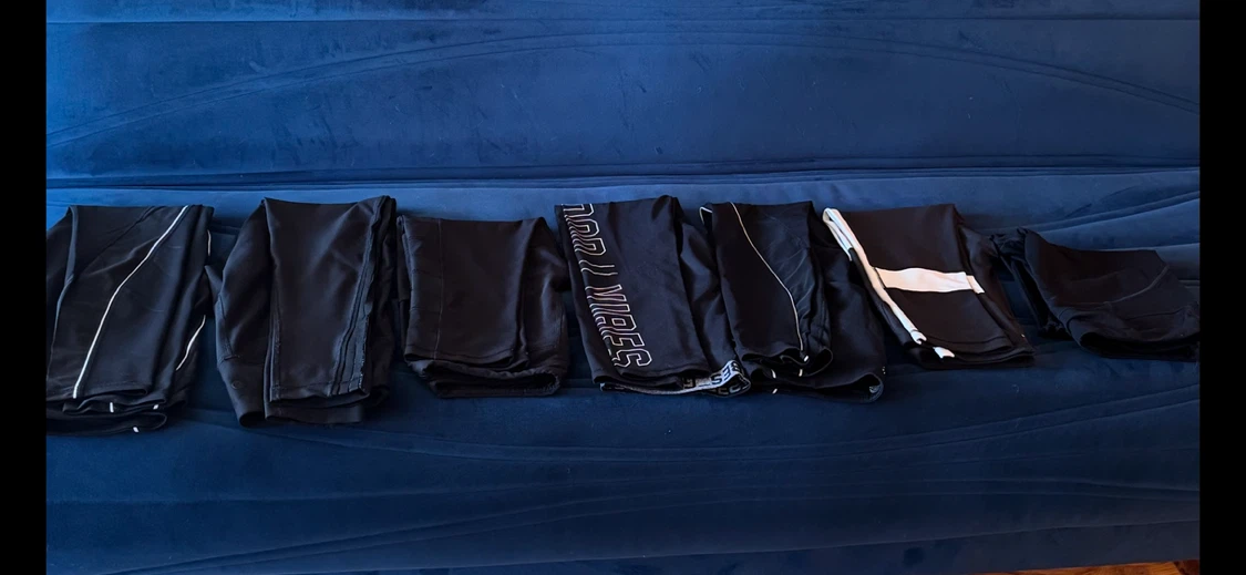 Bundle of 6 Black Activewear Leggings - photo 2