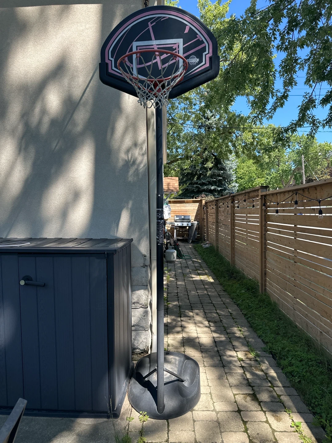 Basketball net (Lifetime) adjustable portable
