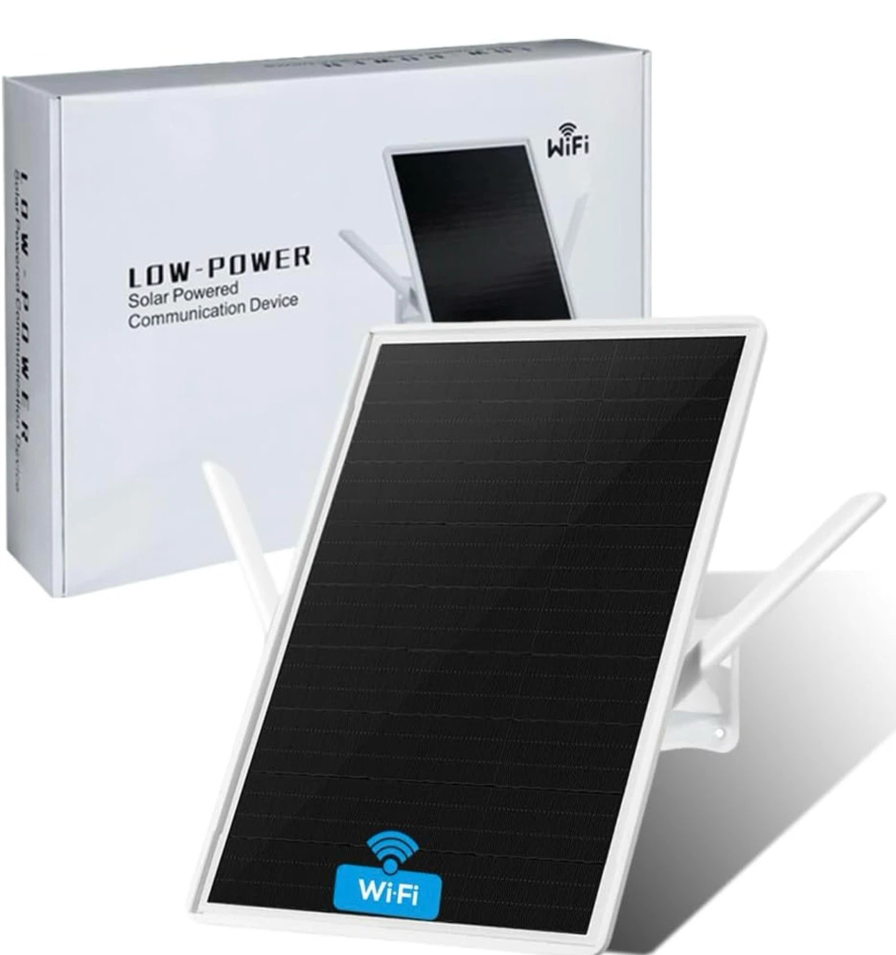 AS IS - WiFi Extender Signal Booster Solar Battery Outdoor