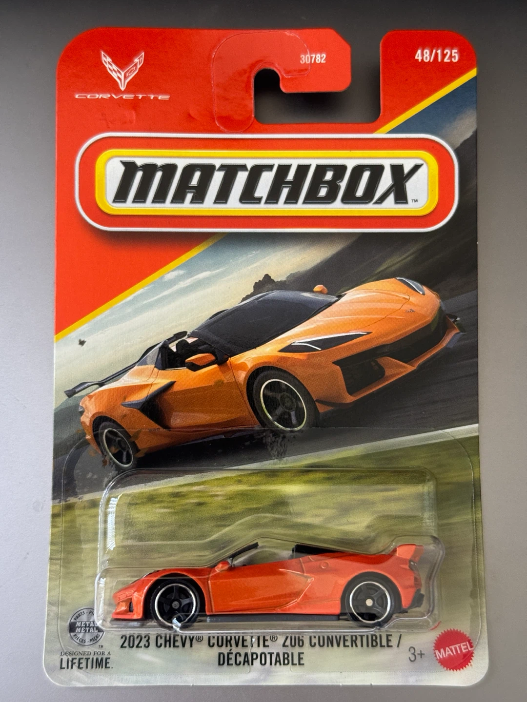 Matchbox 2023 Chevy Corvette Z06 Convertible