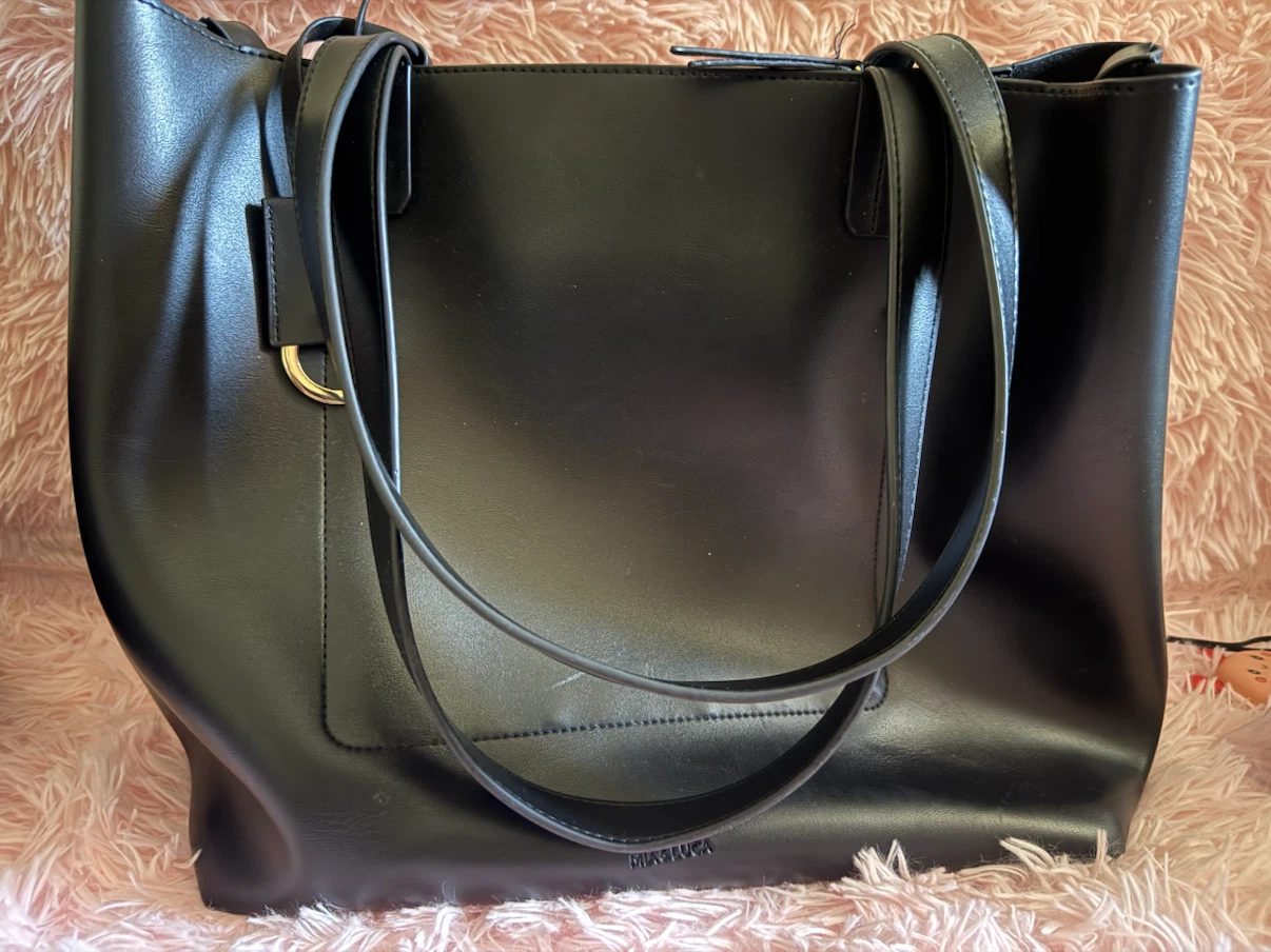 MIA&LUCA Black Tote Bag