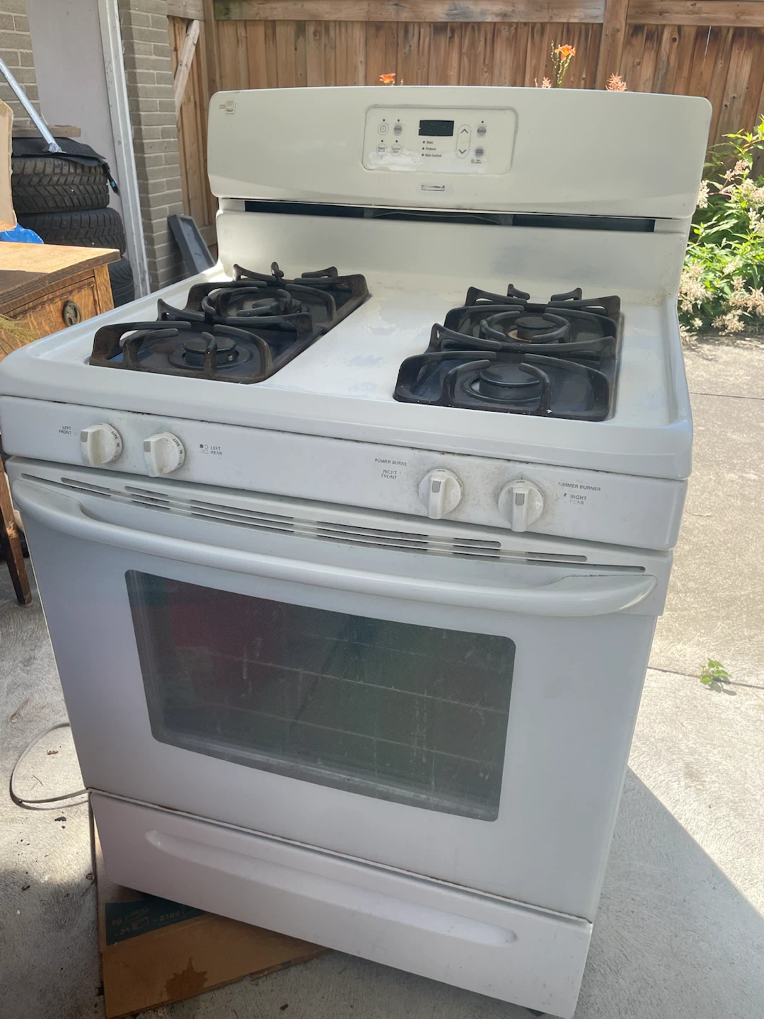White Gas Stove, works well - photo 2