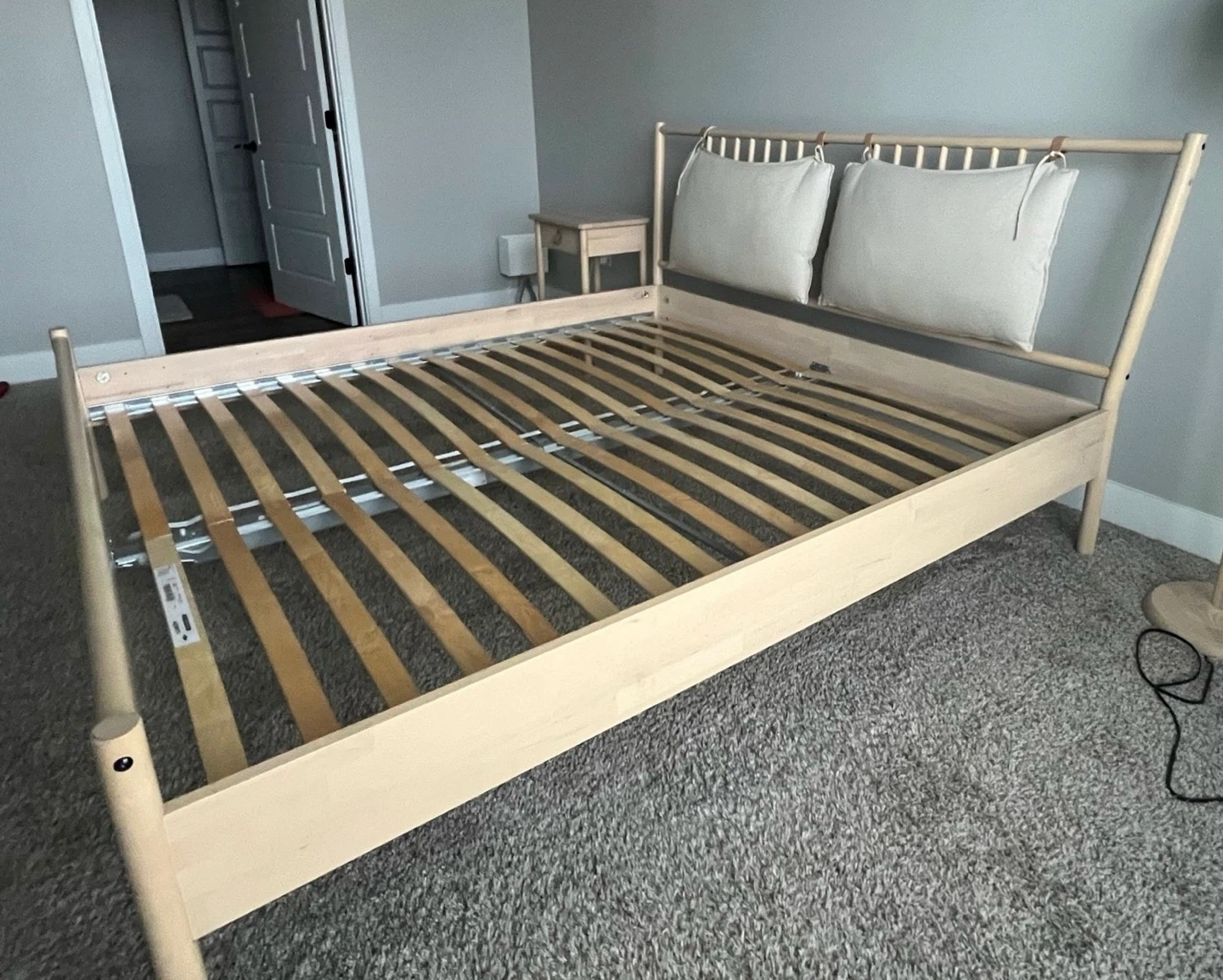 IKEA King Bed frame BJÖRKSNÄS