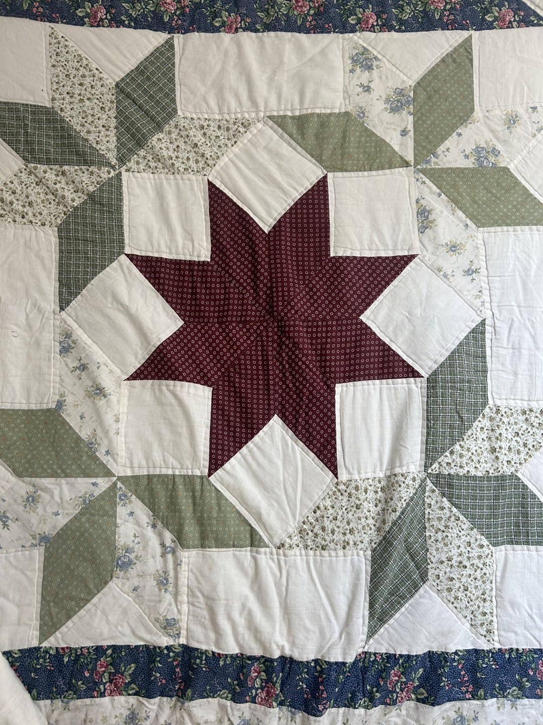 Queen Star Quilt - photo 4
