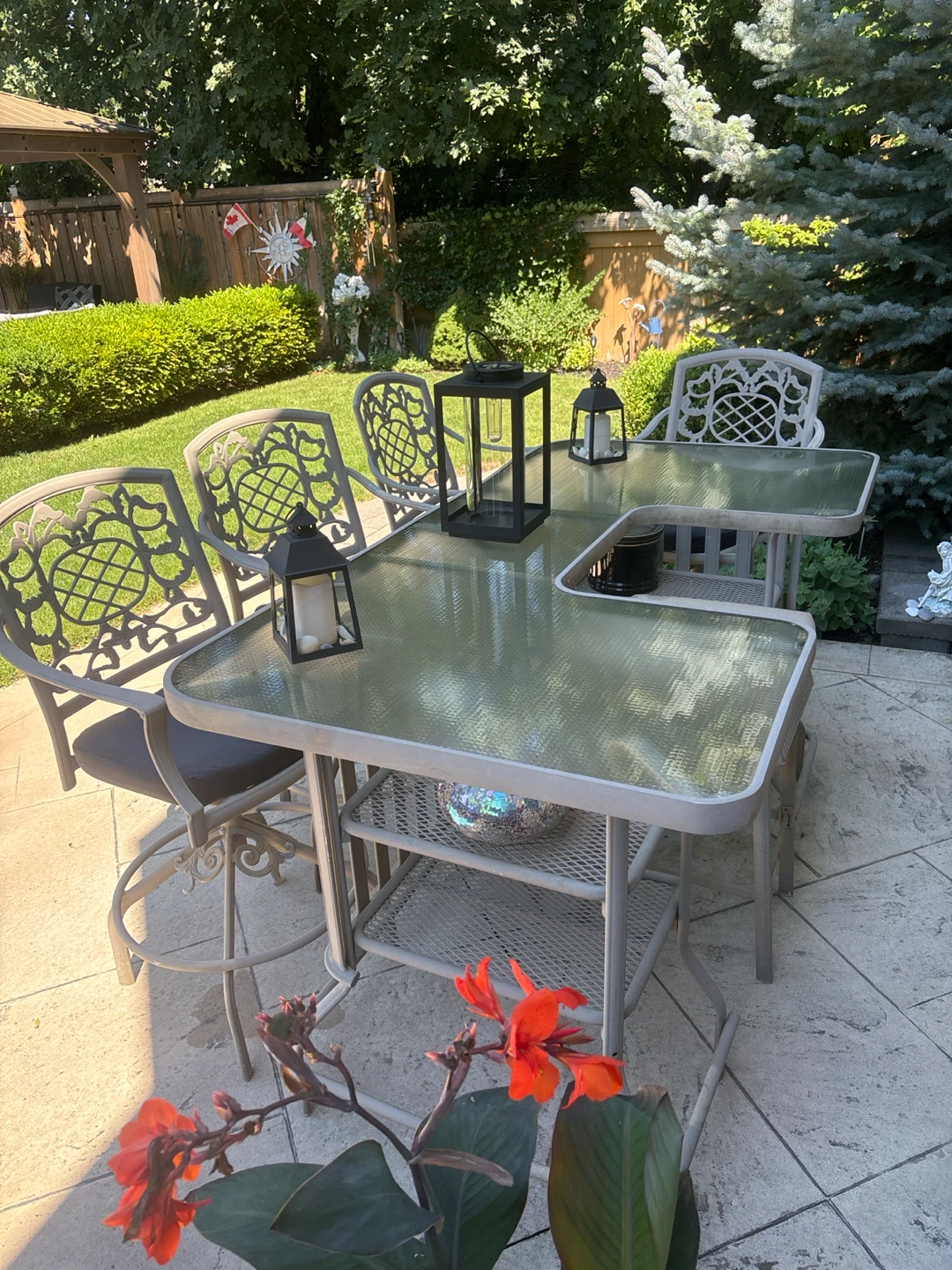 Patio Dining Set with 6 Chairs - photo 2