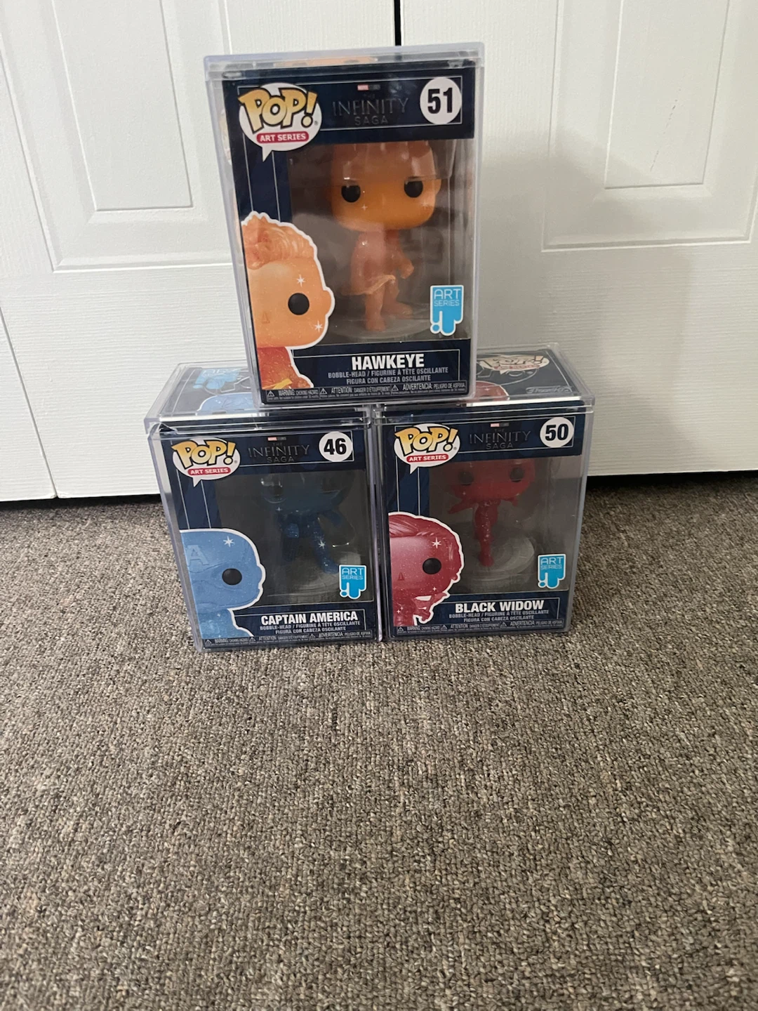 Lot de 3 figurines Funko Pop! Marvel Avengers Infinity War