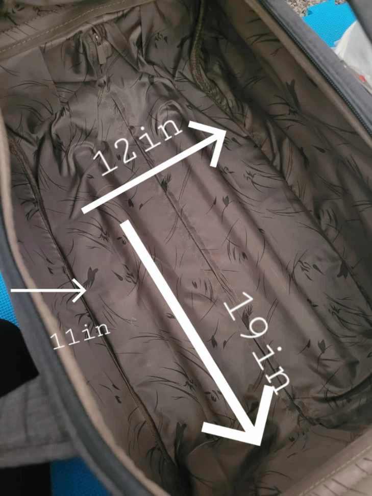 Grey Carry-On Luggage - photo 2