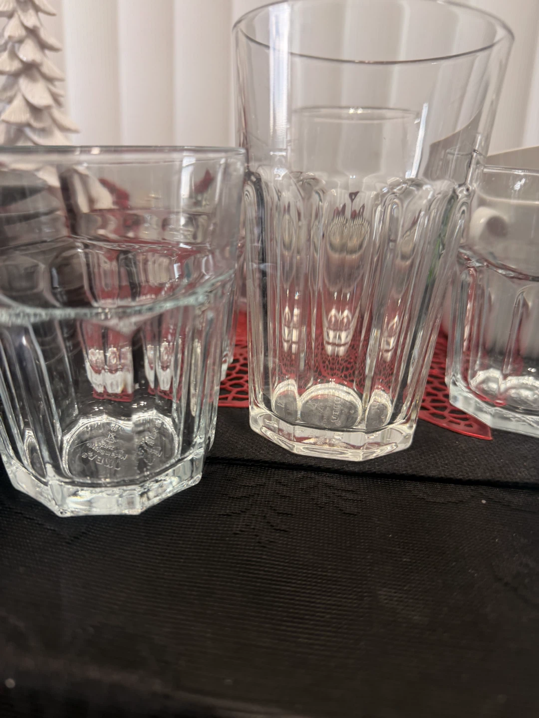 Set of 7 IKEA 'Newport' Clear Glasses - photo 2