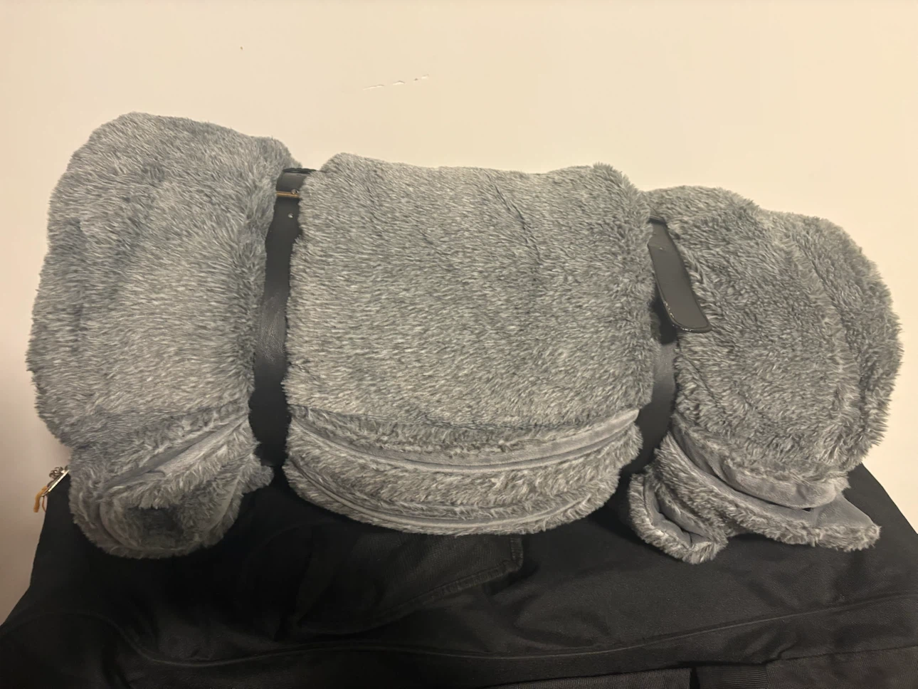 King size blanket grey
