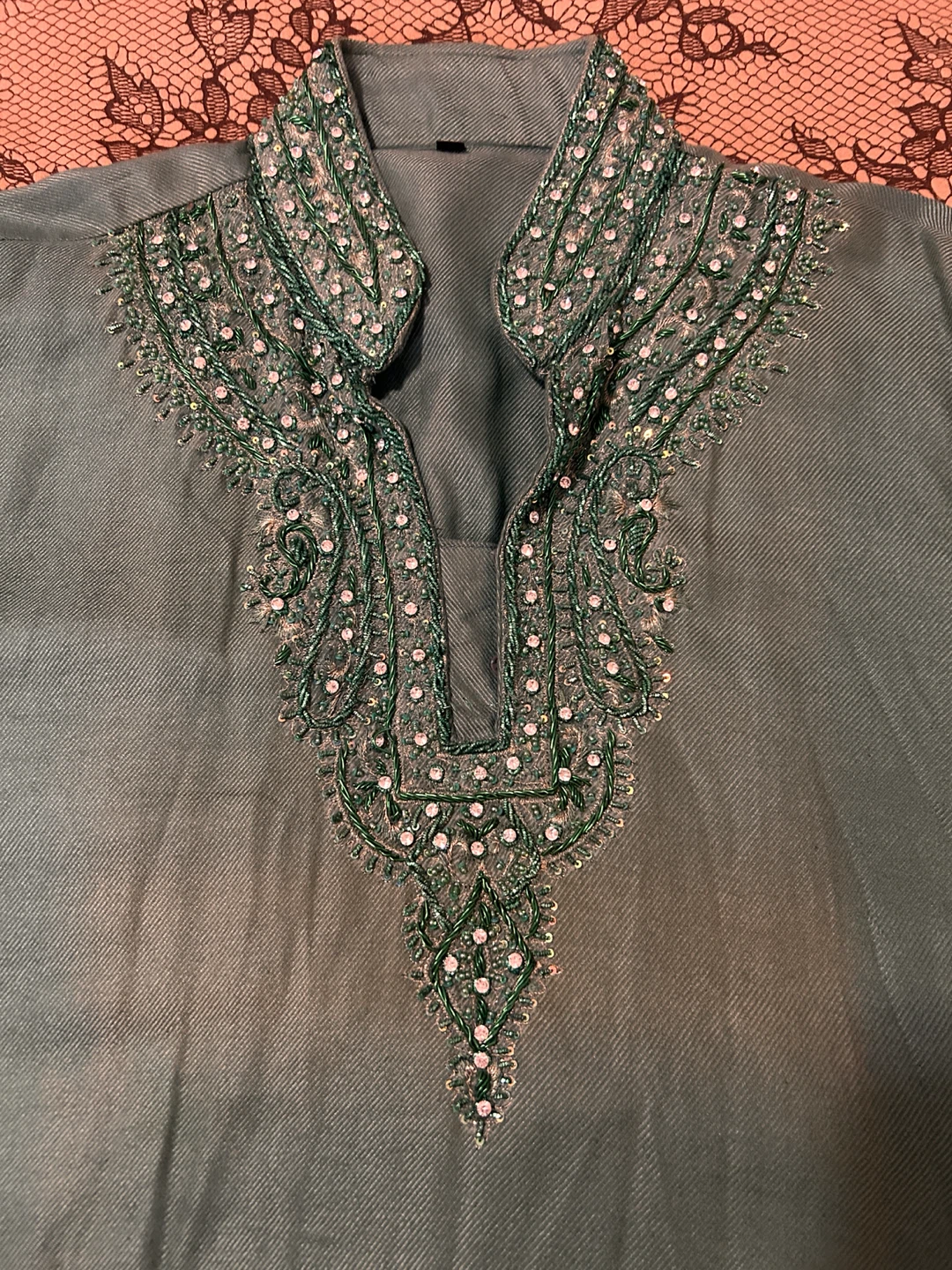 Embroidered Kurta - photo 2
