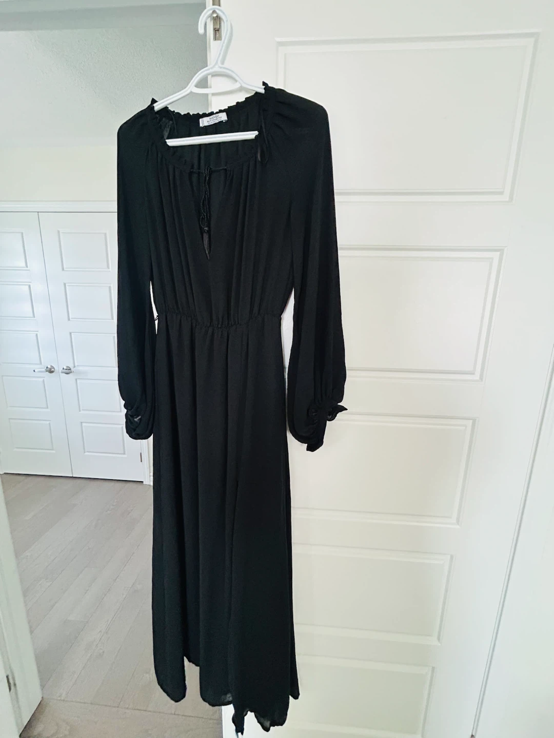 MANGO Black Dress