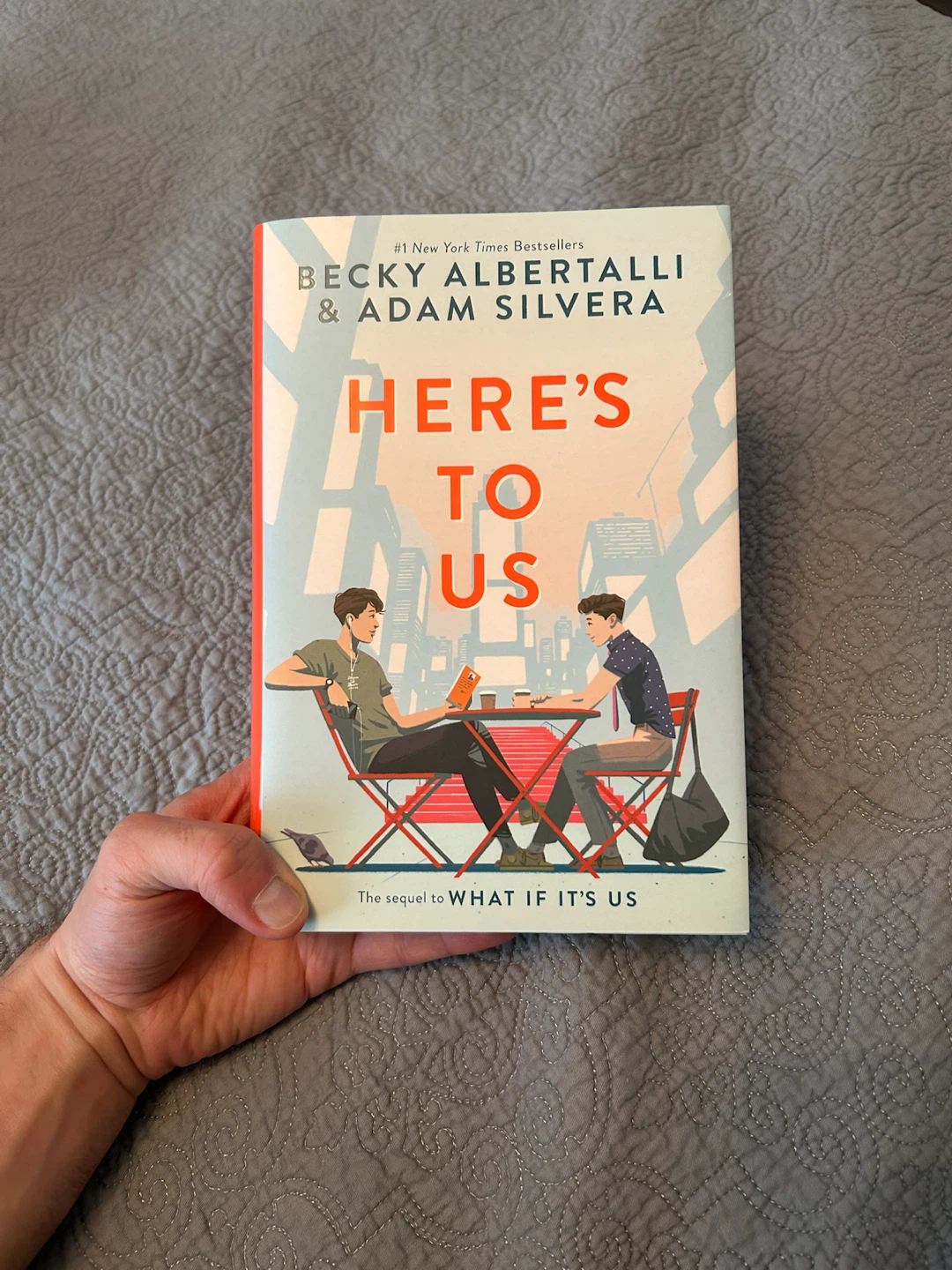 Here's to Us by Becky Albertalli & Adam Silvera Paperback Book