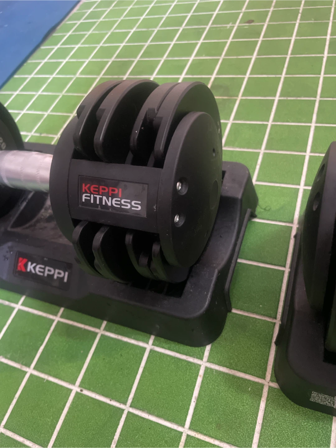 KEPPI FITNESS Adjustable Dumbbell Set