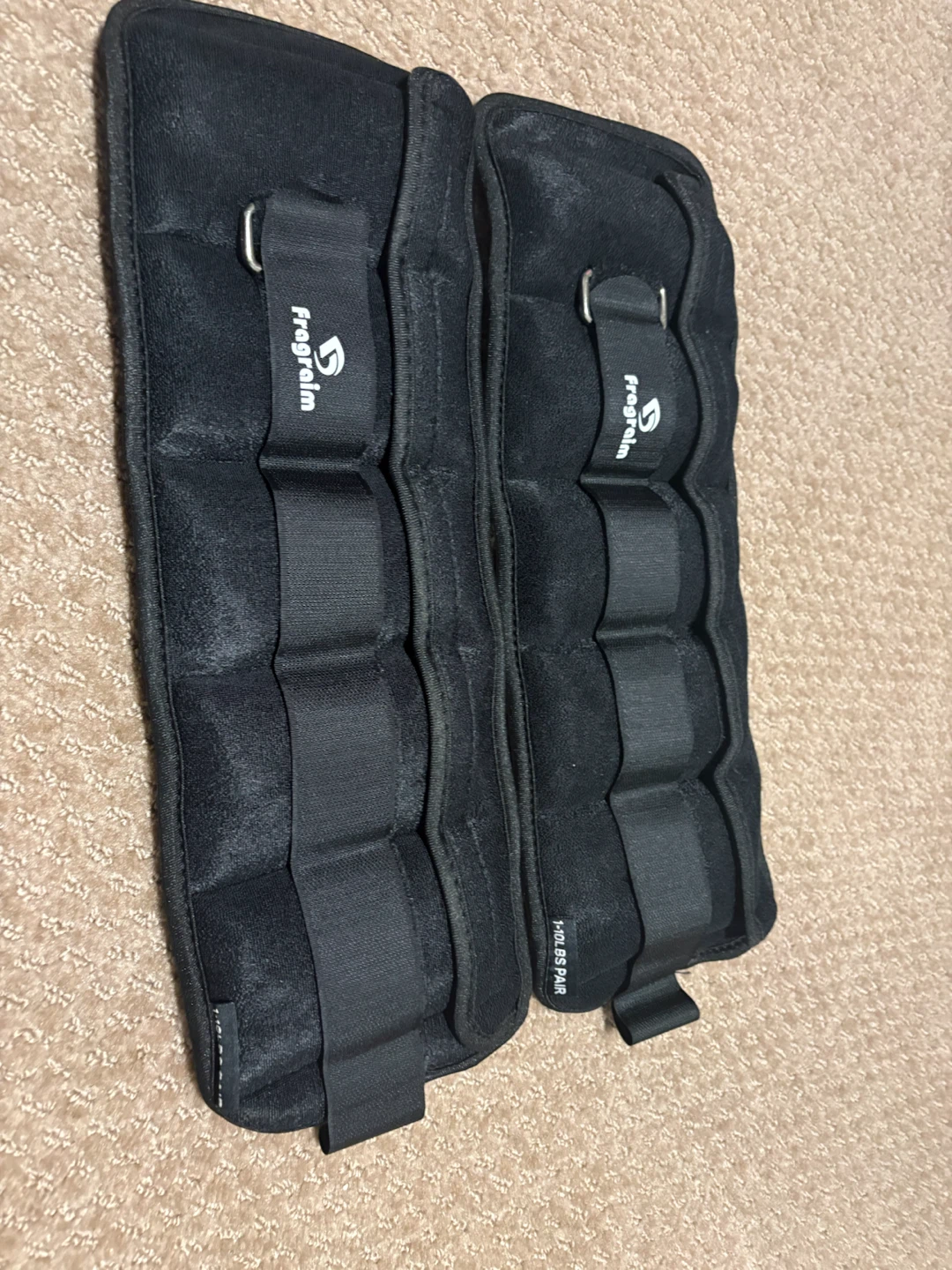 FrogRaim Black Ankle Weights 10lbs - photo 2