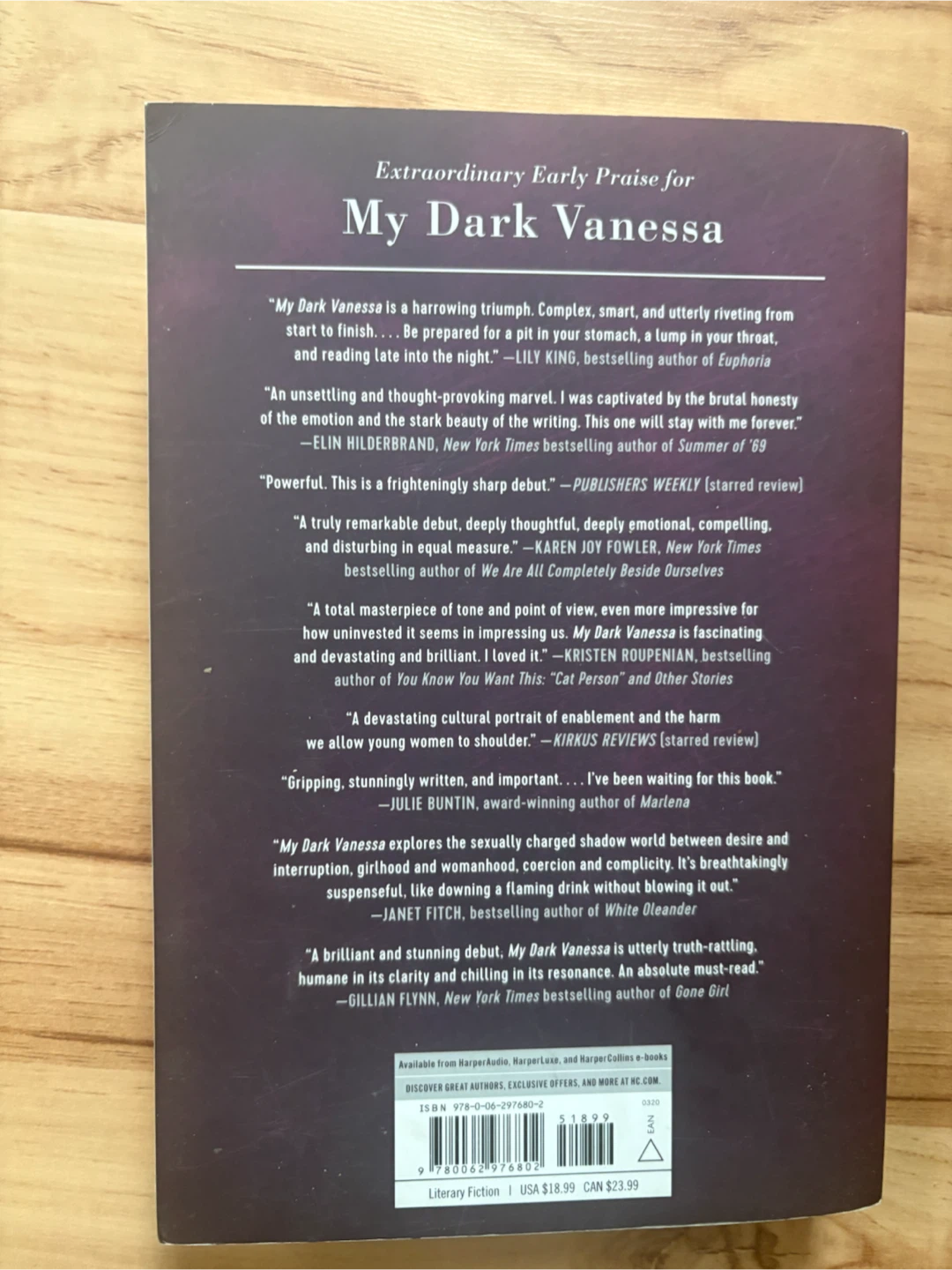 My Dark Vanessa by Kate Elizabeth Russell - photo 2