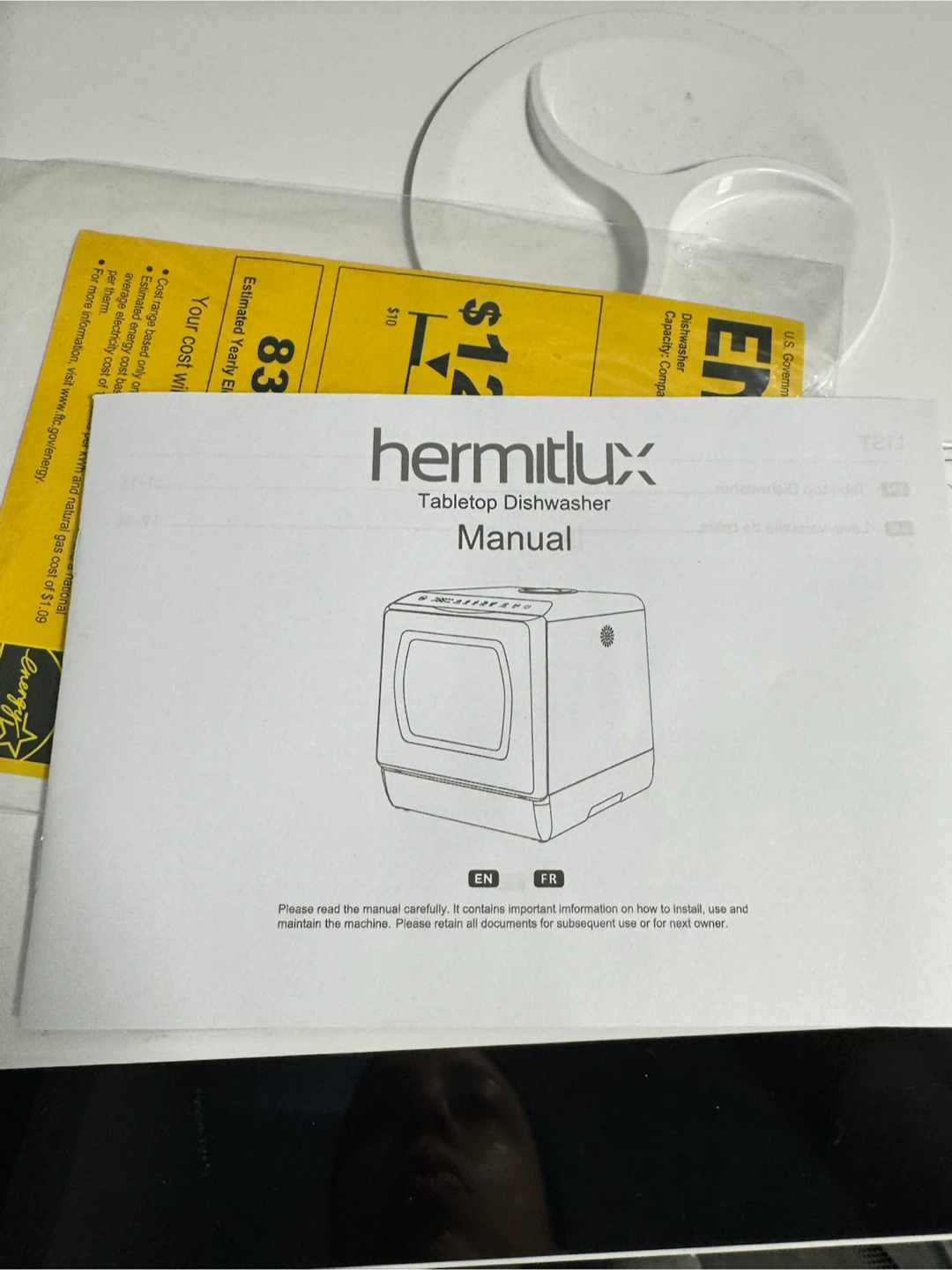 Hermitlux Tabletop Dishwasher - photo 3