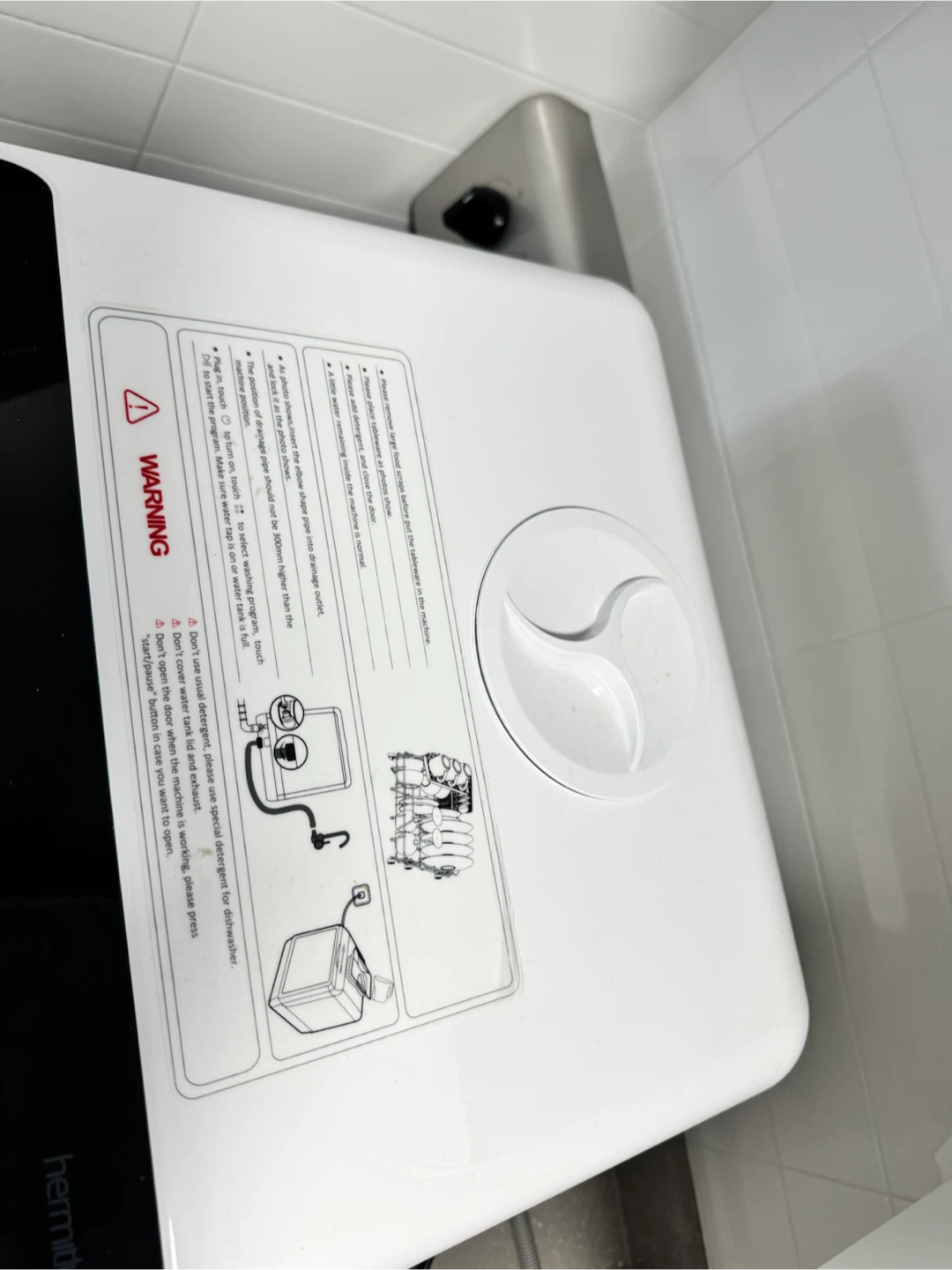 Hermitlux Tabletop Dishwasher - photo 5