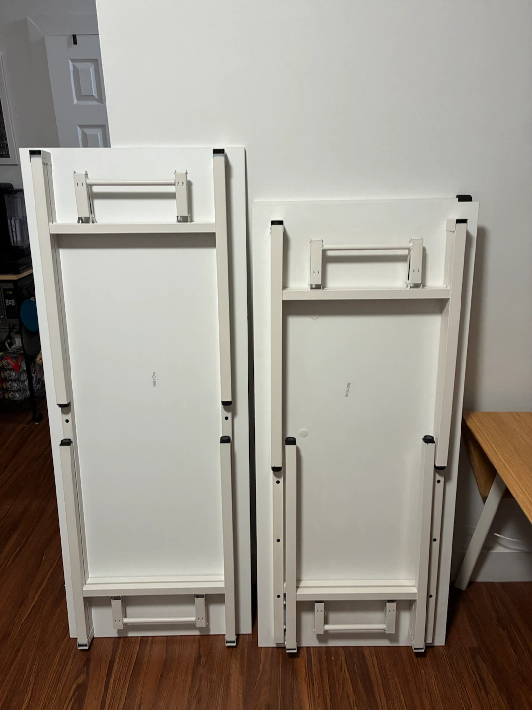 White Folding Table Desk - photo 5