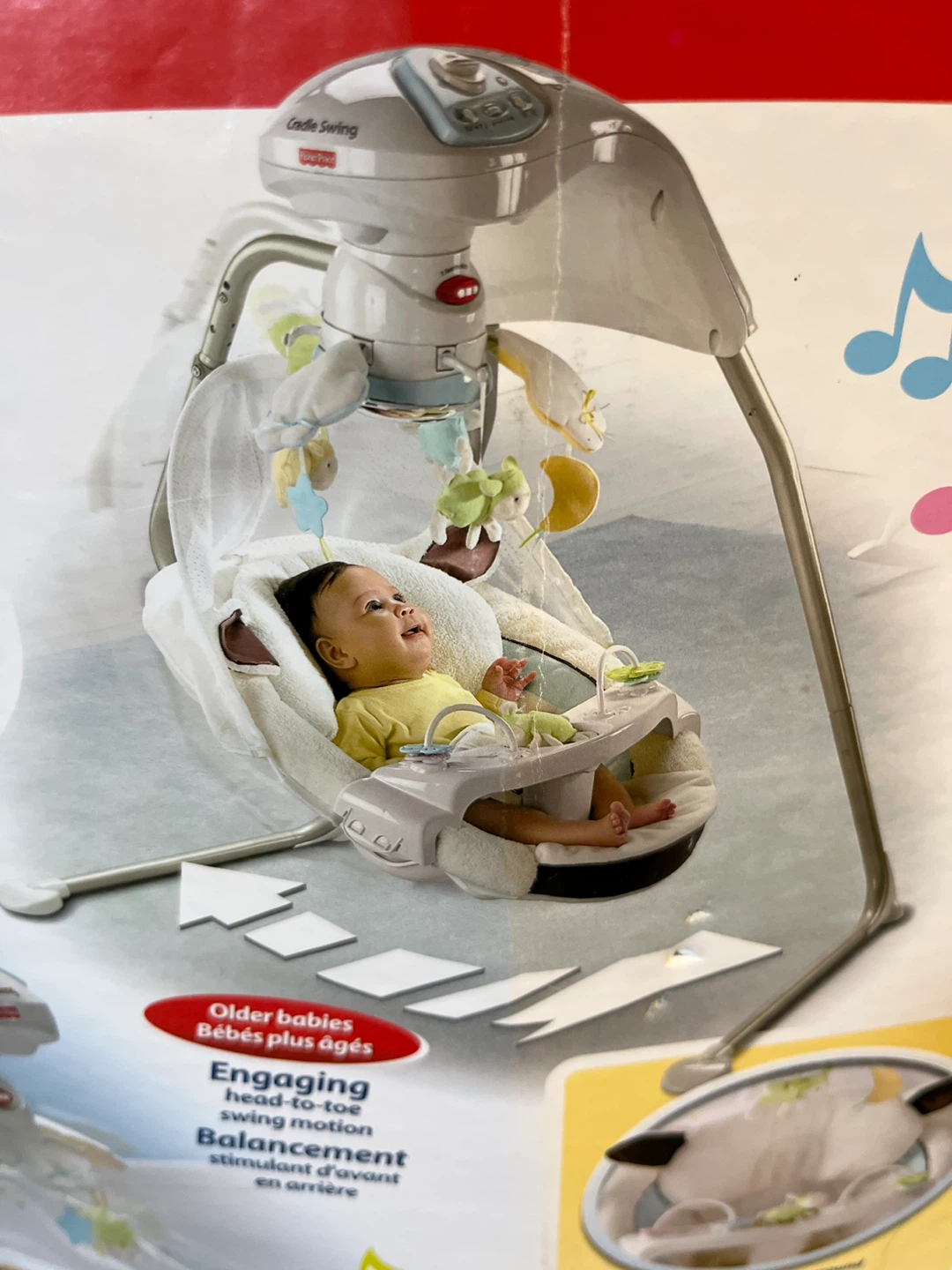 Fisher Price My Little Lamb Cradle n’ Swing