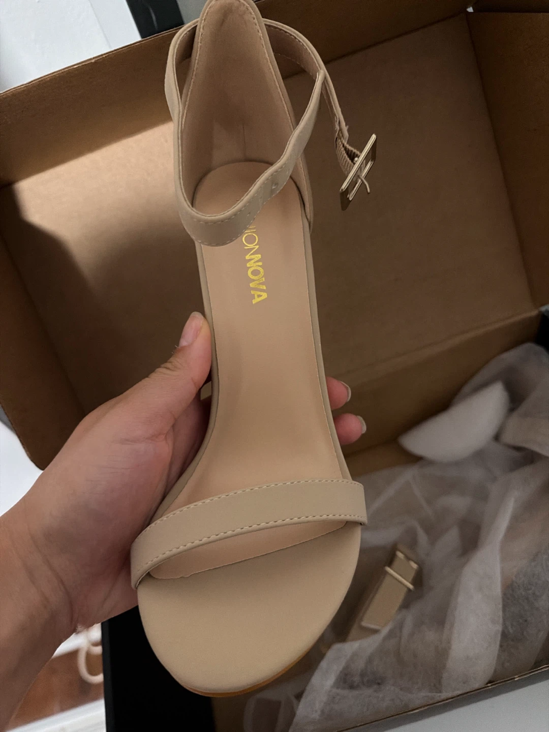 Fashion Nova Nude Heels - photo 5