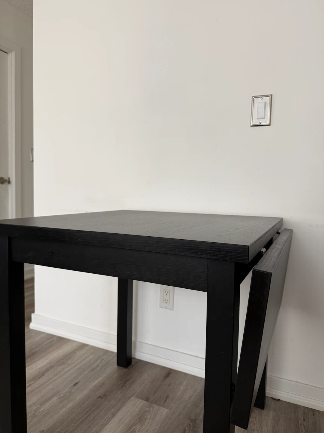 IKEA NORDVIKEN Drop-Leaf Dining Table – Black - photo 4